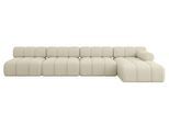 ECKSOFA modulares Sofa Razon-L3 - 380x160x70 cm Beige Bouclé