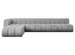 ECKSOFA modulares Sofa Darnel-L3 - 387x177x70 cm Grau