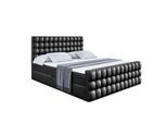 BOXBETT VIONE-Z - 160 x 200 - H4 - Schwarz Hochglanz