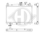 DIEDERICHS Kühler, Motorkühlung dcm2276 für MAZDA