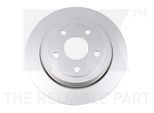 NK Bremsscheibe 319337 belüftet 330mm 22mm für JEEP