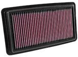 K&N FILTERS Luftfilter 335041 Langzeitfilter 25mm