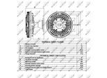 NRF 49061 163mm für Mercedes
