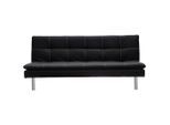 P & B Schlafsofa, Schwarz, Metall, 3-Sitzer, 180x78x93 cm, Liegefunktion, Kinder- & Jugendzimmer, Jugendmöbel, Jugendsofas