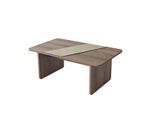 COUCHTISCH mit rechteckiger Spiegelplatte 100/60/40 cm