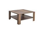 COUCHTISCH mit Ablagefach - lena 90/90/42 cm