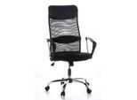 hjh OFFICE Home Office Chefsessel ARIA HIGH Kunstleder/Netzstoff mit Armlehnen