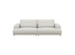 Luca Bessoni , Creme , Textil , Uni , 260x77x111 cm , Stoffauswahl, Rücken echt , Wohnzimmer, Sofas & Couches, Sofas, Big Sofas