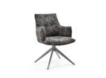 Mid.you , Grau , Textil , 59x85x63 cm , Sitzfläche 180° drehbar ,