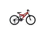 Möbelix , Rot , Metall , Freizeit, Fahrräder & Zubehör, Mountainbikes