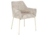 Livetastic , Beige , Holz, Metall, Textil , Pappel , Sperrholz , 62x83x62 cm ,