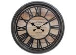 Wanduhr Elda Braun/eichefarben Braun, Eichefarben