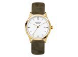Orphelia Fashion Wildleder Damen Grün Uhr OF714822