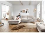 Ecksofa DIE PLANBAR "MP-IN14007, Breite 306 & 318 cm wählbar", beige (ecru), B:306cm H:84cm T:197cm, 100% Polyester, Sofas, Ecksofa, wahlweise mit Bettfunktion und verstellbaren Kopfstützen, in Cord