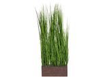 Kunstgras CREATIV GREEN "Gras Raumteiler", grün, B:30cm H:85cm T:10cm, Kunststoff, Kunstpflanzen, Kunstgras