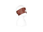 Blickdichte Leder-Maske mit Schnürung