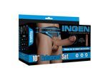 INGEN - Unisex Silicone Hollow Strap On Set XS-M, 25,5 cm
