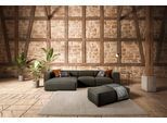 Ecksofa W.SCHILLIG "around-the-block Mega Sofa, viel Platz und hoher Sitzkomfort, L-Form", grün (camouflage o10), B:341cm H:66cm T:164cm, ROHLEDER Jacquard-Flachgewebe Q2 O10 (60% Polyacryl, 40% Polyester), Sofas, Ecksofa, mit eleganter Biese, mit Federkern, Breite 341 cm