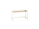 SoBuy Schreibtisch Holzfarbe 125x51,5x80cm Minimalistisch