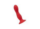 Dildo mit innenliegenden Kugeln, Silikon, 18 cm