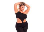 Cropped Catsuit - Plus Size