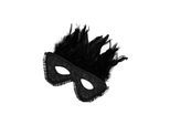 Verführerische Maske mit Federn