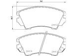 HELLA Bremsbelagsatz, Scheibenbremse 8db355013041 für HOLDEN Opel CHEVROLET (SGM) GMC BUICK Vaughall