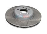 JAPKO Bremsscheibe 600133c Vorderachse Gelocht 370mm 30mm für BMW