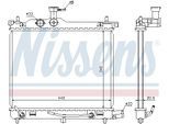NISSENS Kühler, Motorkühlung 67547 für HYUNDAI