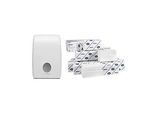 Sparset Kleenex® Falthandtücher Ultra Interfold 6789, 2 x 2790 Blatt + 1 x Kimberly-Clark® Handtuchspender Aquarius 6945 gratis