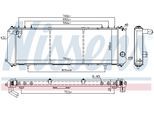 NISSENS Kühler, Motorkühlung 61008 für JEEP