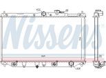 NISSENS Kühler, Motorkühlung 622831 für ROVER HONDA