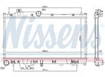NISSENS Kühler, Motorkühlung 67745 für Subaru