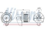 NISSENS Innenraumgebläse 87700 für ABARTH