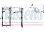 NISSENS Wärmetauscher, Innenraumheizung 707310 für LAND ROVER