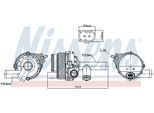 NISSENS Zusatzwasserpumpe, Zuheizer 831080 für Mercedes