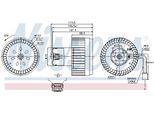 NISSENS Innenraumgebläse 87123 für Volvo