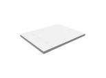 Genius , Weiß , Kunststoff , H2 , Füllung: Schaumstoff , 160x200 cm , Oeko-Tex® Standard 100 , Bezug abnehmbar/waschbar ,