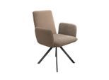 Möbelix , Braun , Metall, Textil , 65x88x63 cm ,