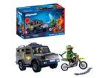 Konstruktions-Spielset PLAYMOBIL "SWAT-Einsatzfahrzeug (72066), City Action", bunt, Spielbausteine, Kinder, Kunststoff, Konstruktions-Spielset, Made in Europe