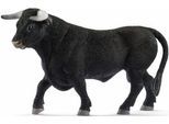 Spielfigur SCHLEICH "FARM WORLD, Schwarzer Stier (13875)", schwarz, Spielfiguren, KinderB:5cm H:9cm T:14cm, Kunststoff, Spielfigur, B:5cm H:9cm T:14cm