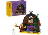 Konstruktionsspielsteine LEGO "Halloween-Scheune (40721), LEGO Iconic", bunt, Spielbausteine, Kinder, Kunststoff, Konstruktionsspielsteine, Made in Europe