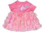 Puppenkleidung BABY BORN "Blütenkleid 43 cm", rosa, Puppenkleidung, Baby, Puppenkleidung