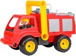Spielzeug-Feuerwehr LENA "Aktive", bunt, Spielzeugfahrzeuge, KinderB:14cm H:18,5cm T:26cm, Spielzeug-Feuerwehr, inklusive Spielfigur; Made in Europe, B:14cm H:18,5cm T:26cm