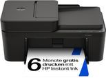 HP Multifunktionsdrucker "DeskJet 4320", cement noir mit cement, akzenten, B:42,8cm H:20cm T:33,2cm, Drucker, 6 Probemonate HP Instant Ink erhalten bis 31.07.2026, Multifunktionsdrucker