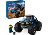 Konstruktionsspielsteine LEGO "Blauer Monstertruck (60402), LEGO City", bunt, Spielbausteine, Kinder, Kunststoff, Konstruktionsspielsteine, Made in Europe