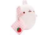 Kuscheltier NICI "Molang mit Schmusetuch, 20cm", weiß, Plüschfiguren, KinderB:12cm H:20cm L:12cm, Polyester, Kuscheltier, B:12cm H:20cm L:12cm