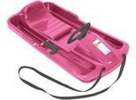 Rodel KHW "Snow Fox pink", pink, Schlitten, KinderB:50cm H:23cm L:95cm, Kunststoff, Rodel, B:50cm H:23cm L:95cm