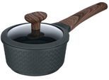 Kasserolle RESTO KITCHENWARE "Ran, Kochtopf antihaftbeschichtet und spülmaschinenfest", schwarz, B:16cm H:8cm L:35cm Ø:16cm, Töpfe, Kasserolle, Geeignet für alle Herdarten, auch Induktion, im Geschenkkarton
