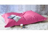 Sitzsack KINZLER "XXL Outdoorfähig", pink, B:140cm H:20cm T:180cm, Polyester, Sitzsäcke, Sitzsack, Uni Farben, Outdoor geeignet, ideal im Wohnzimmer & Kinderzimmer